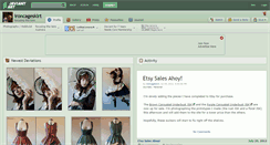Desktop Screenshot of ironcageskirt.deviantart.com