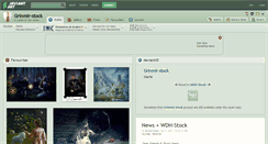 Desktop Screenshot of grinmir-stock.deviantart.com