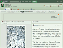 Tablet Screenshot of billnichols.deviantart.com