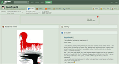 Desktop Screenshot of bookfreak12.deviantart.com