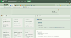Desktop Screenshot of bunniay.deviantart.com