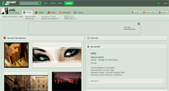 Desktop Screenshot of emfy.deviantart.com