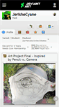 Mobile Screenshot of jerishecyane.deviantart.com