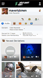 Mobile Screenshot of maverickmen.deviantart.com