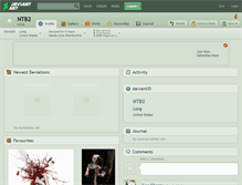 Tablet Screenshot of ntb2.deviantart.com