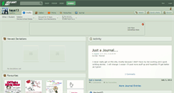 Desktop Screenshot of kaya13.deviantart.com