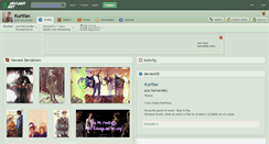 Desktop Screenshot of kurtfan.deviantart.com