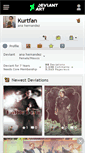 Mobile Screenshot of kurtfan.deviantart.com
