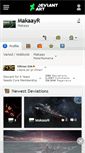 Mobile Screenshot of makaayr.deviantart.com