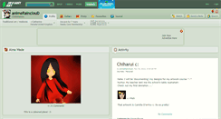 Desktop Screenshot of animeraincloud.deviantart.com