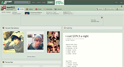 Desktop Screenshot of moniii22.deviantart.com