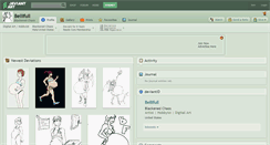 Desktop Screenshot of bellifull.deviantart.com