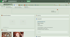 Desktop Screenshot of grantsimpson12.deviantart.com