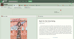 Desktop Screenshot of kmoto.deviantart.com