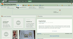 Desktop Screenshot of black-rose-red-moon.deviantart.com