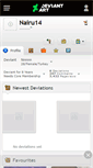 Mobile Screenshot of nairu14.deviantart.com