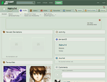 Tablet Screenshot of nairu14.deviantart.com