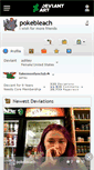 Mobile Screenshot of pokebleach.deviantart.com