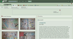 Desktop Screenshot of colodgeartist.deviantart.com