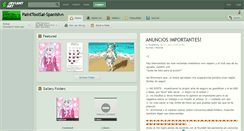Desktop Screenshot of painttoolsai-spanish.deviantart.com