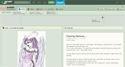 Desktop Screenshot of amileth.deviantart.com