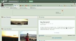 Desktop Screenshot of outofthisworld.deviantart.com