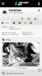 Mobile Screenshot of kanachan.deviantart.com