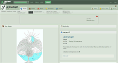 Desktop Screenshot of destructogirl.deviantart.com