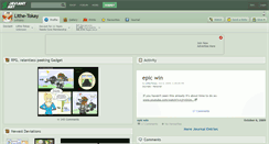Desktop Screenshot of lithe-tokay.deviantart.com