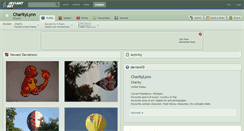 Desktop Screenshot of charitylynn.deviantart.com