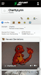 Mobile Screenshot of charitylynn.deviantart.com
