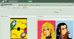 Desktop Screenshot of japanese-pink.deviantart.com