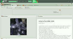 Desktop Screenshot of alarment13.deviantart.com