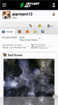 Mobile Screenshot of alarment13.deviantart.com