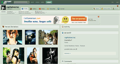 Desktop Screenshot of capitainecroc.deviantart.com