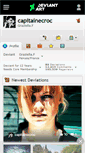 Mobile Screenshot of capitainecroc.deviantart.com