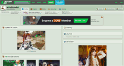 Desktop Screenshot of annablooden.deviantart.com