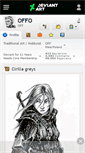 Mobile Screenshot of offo.deviantart.com