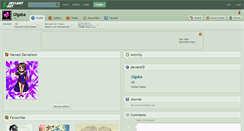 Desktop Screenshot of gigaba.deviantart.com