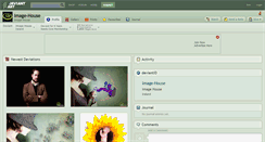 Desktop Screenshot of image-house.deviantart.com
