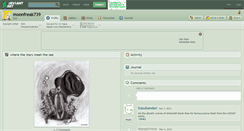 Desktop Screenshot of moonfreak739.deviantart.com