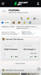 Mobile Screenshot of mushaka.deviantart.com