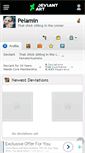 Mobile Screenshot of pelamin.deviantart.com