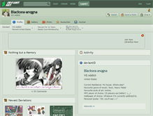 Tablet Screenshot of blacksea-anqgna.deviantart.com