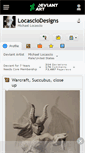 Mobile Screenshot of locasciodesigns.deviantart.com