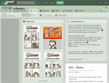 Tablet Screenshot of 4-panels.deviantart.com