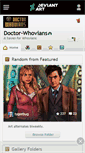 Mobile Screenshot of doctor-whovians.deviantart.com