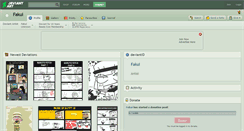 Desktop Screenshot of fakui.deviantart.com