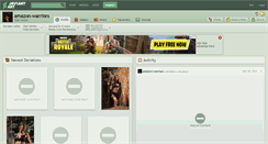 Desktop Screenshot of amazon-warriors.deviantart.com