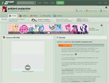 Tablet Screenshot of ambient-avalancher.deviantart.com